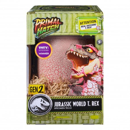 Primal Hatch Jurassic World T-Rex Interactive Toy