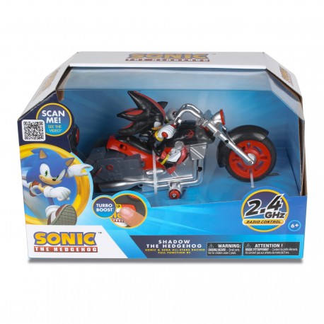 Sonic & SEGA All-Stars Racing Remote Control Motorcycle - Shadow