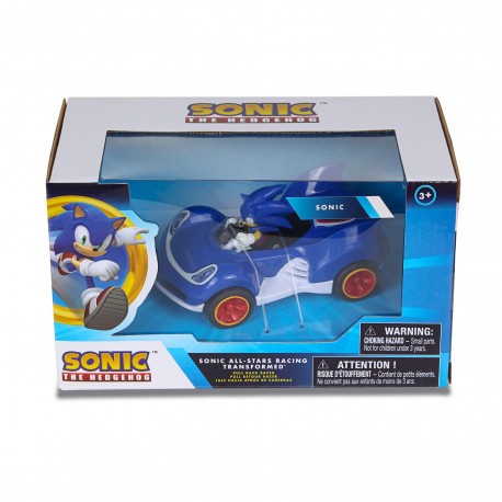 Sonic & SEGA All-Stars Racing Transformed Pull Back Vehicle - Sonic