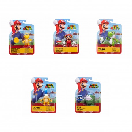 Super Mario 4-inch Action Figure W51 Asst