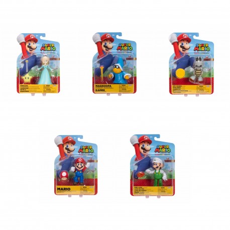 Super Mario 4-inch Action Figure W52 Asst