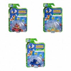Sonic 1:64 Die Cast Vehicles W11 Asst
