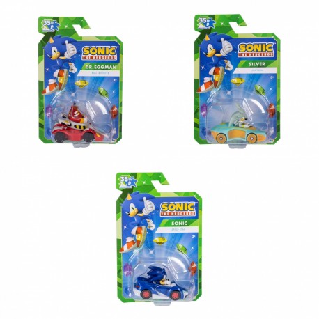 Sonic 1:64 Die Cast Vehicles W11 Asst