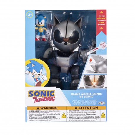 Sonic Mecha Sonic VS 2.5-inch Sonic Action Figure