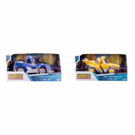 Sonic 2.5-inch Action Figure with Rev-It Racers W2 Asst