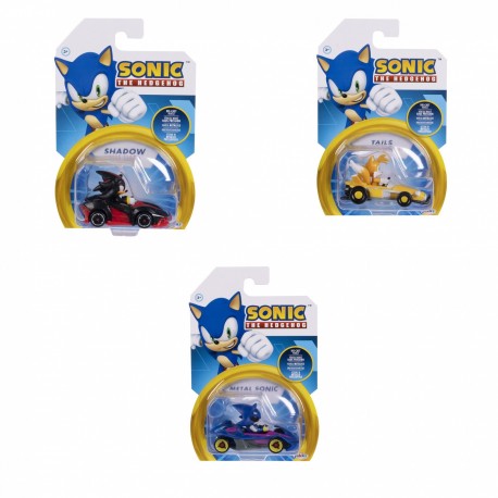 Sonic 1:64 Die Cast Vehicles W9 Asst