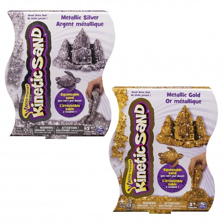 Kinetic Sand Metallic Sand 1lb (454g) Asst