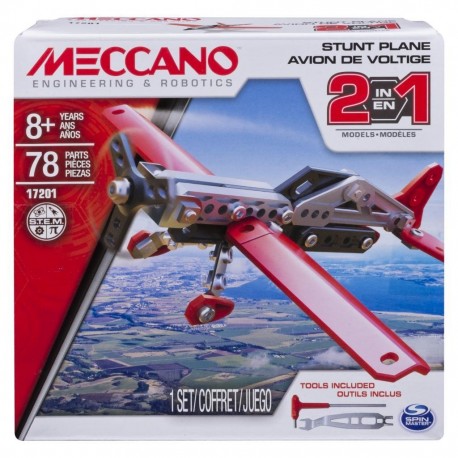 Meccano 2-in-1 Model - Stunt Plane