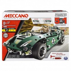 Meccano 5-in-1 Roadster Pull Back Car
