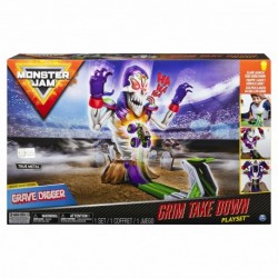 Monster Jam Grim Take Down Playset