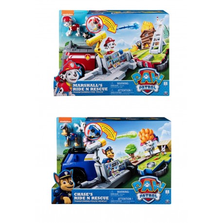 paw patrol ride and rescue vehicle