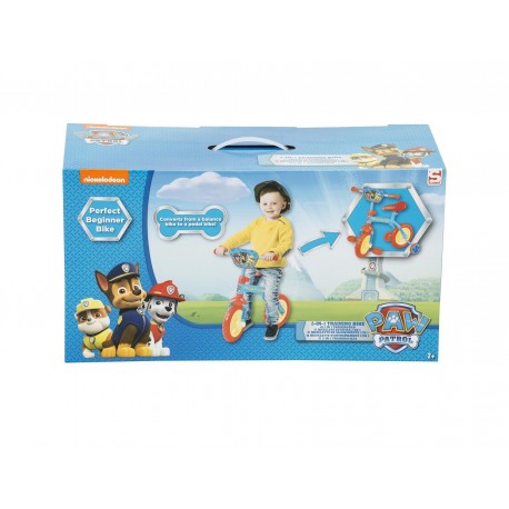 paw patrol 2 in 1 bike