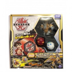 Bakugan Battle Planet 038 Card Game Starter Set (Pro Gold Griffin, Red Mantis, White Triceratops)