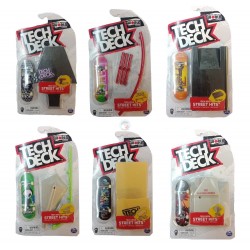 Tech Deck Street Hits & Obstacle Asst (Styles Vary)