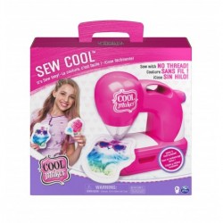 Cool Maker Sew Cool Sewing Machine with 5 Trendy Projects and Fabric