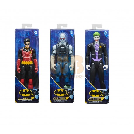 Batman 12-Inch Action Figure Asst (Mr Freeze, Robin, Joker)