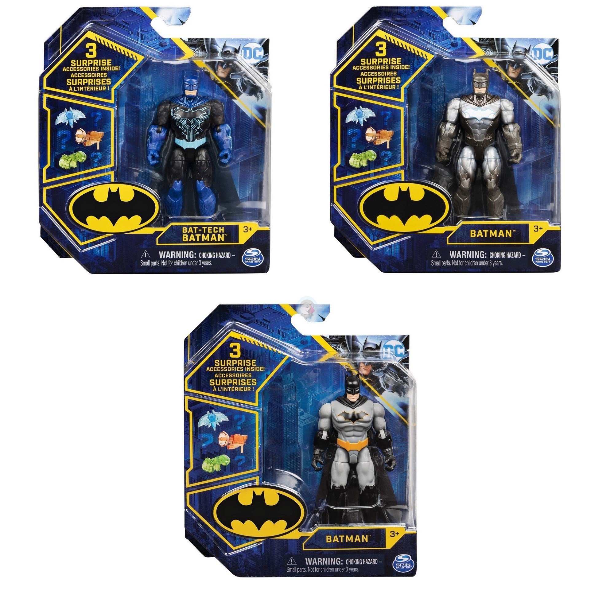 Batman 4-Inch Action Figure Refresh Bat-Tech Asst (Batman Only) - W...