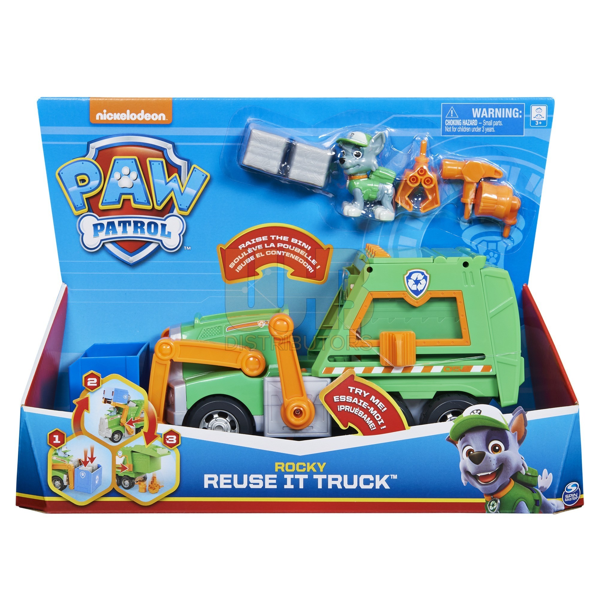 Paw Patrol Rocky Reuse It Truck - Whb Malaysia