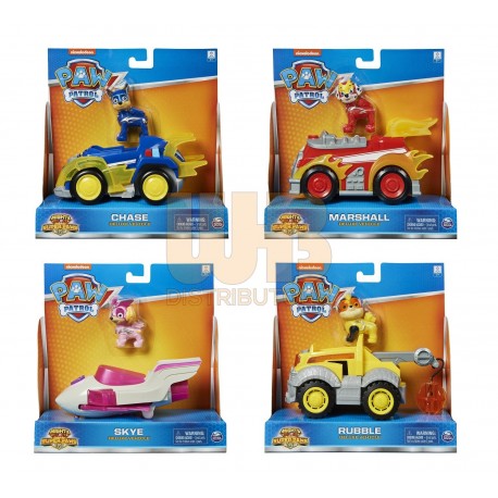Paw Patrol Mighty Pups Super Paws Themed Vehicles Asst
