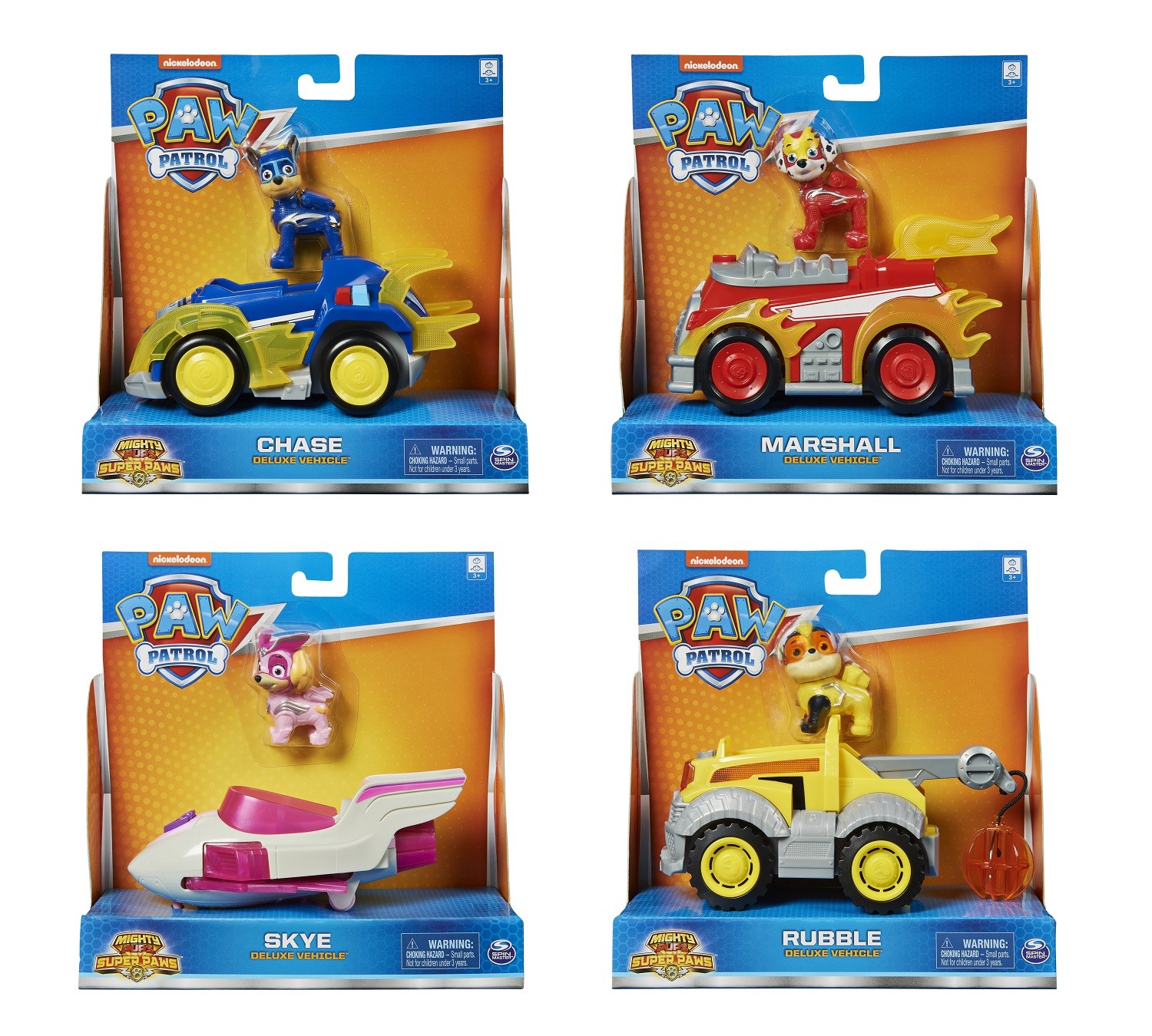 Paw patrol hot sale super paws toys