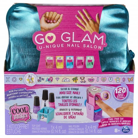 Cool Maker, GO GLAM Refill Pack with 2 Design Pods and Nail Polish