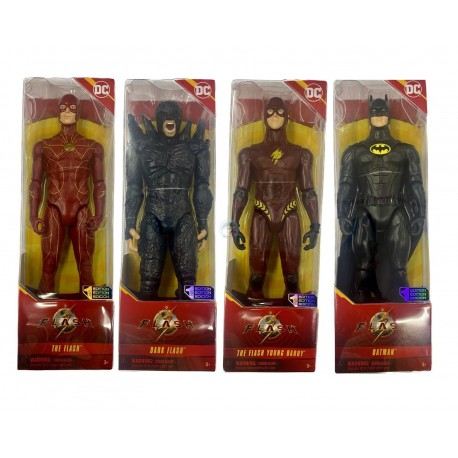 The Flash Movie 12-Inch Action Figure (Batman,Supergirl,Dark Flash,Flash) Asst