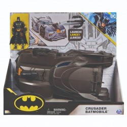 Batman Crusader Batmobile with 4-Inch Figure