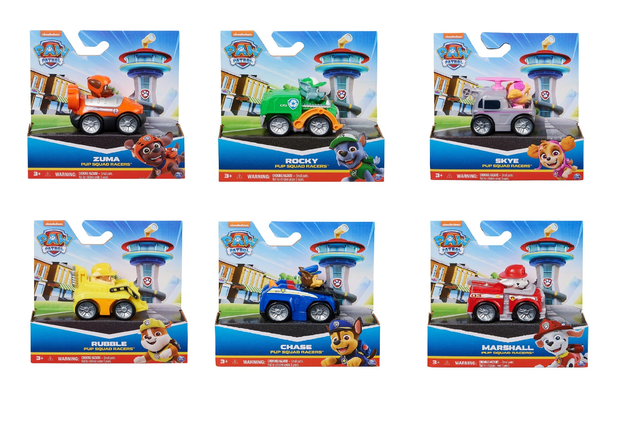 Paw Patrol Vehicle Pup Squad Racer Asst WHB Malaysia