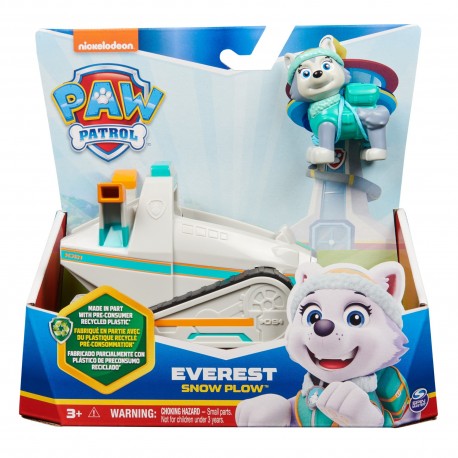 Paw Patrol Basic Vehicle - Everest's Snow Plow