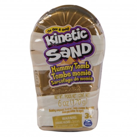 Kinetic Sand Mummy Tomb Natural Brown 6oz (170g) Asst