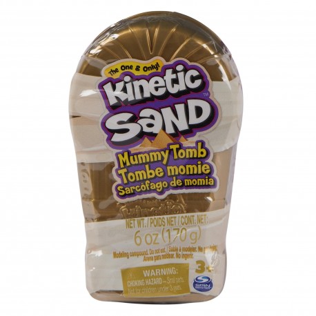 Kinetic Sand Mummy Tomb Natural Brown 6oz (170g)