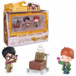 Wizarding World: Harry Potter Micro Magical Moments Collectible Year 1 3 Pack (Harry, Ron, Hedwig)