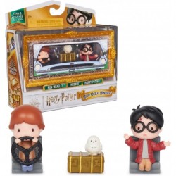Wizarding World: Harry Potter Micro Magical Moments Collectible Year 2 Ford Anglia 3 Pack (Harry, Ron, Owl Hedwig)