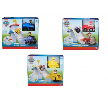 Paw Patrol Tower Mini Playset Asst