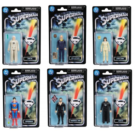 DC Comics Superman Retro Collection Asst