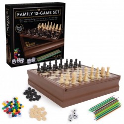 Cardinal Games Classic Family 10 Game Set